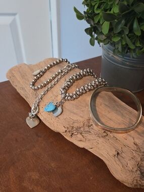 Assorted Silver Plate Bracelets